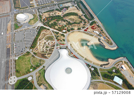 山口きらら博記念公園付近の空撮 57129008