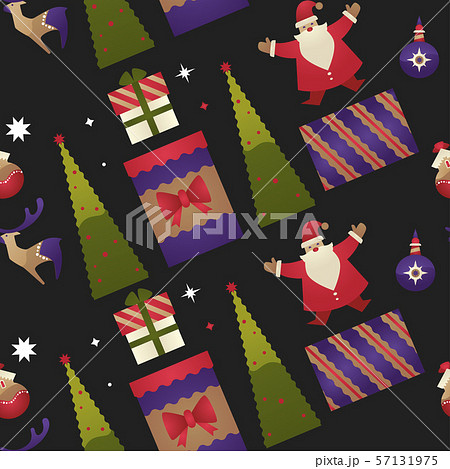 Christmas holiday, xmas seamless pattern with Christmas holiday, xmas seamless pattern with 57131975