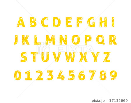 Diamond alphabet font vector illustration isolated on white background Diamond alphabet font vector illustration isolated on white background 57132669