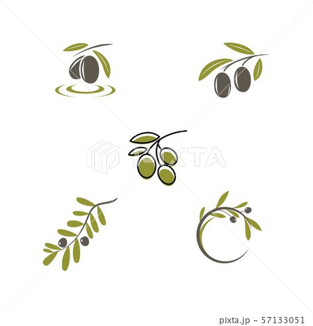 Olive stuffer color icon Royalty Free Vector Image