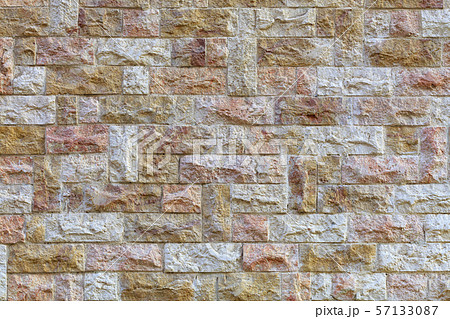 Stone multifaceted mosaic made of sandstone Stone multifaceted mosaic made of sandstone 57133087