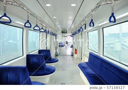 Magnetic levitation train in Yeongjongdo Island, South Korea. Magnetic levitation train in Yeongjongdo Island, South Korea. 57138327