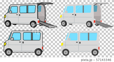 Wheelchair vehicle door opening and closing Wheelchair vehicle door opening and closing 57143346