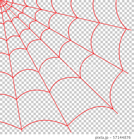 Spider Web Red Stock Illustration