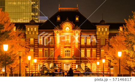 東京駅・ライトアップ 東京駅・ライトアップ 57146817