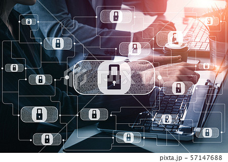 Cyber Security and Digital Data Protection Concept Cyber Security and Digital Data Protection Concept 57147688