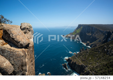 Landscape of Tasman peninsula, Tasmania, Australia 57148254