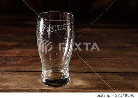 Used empty Beer Glass Used empty Beer Glass 57149040