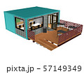 コンテナを利用した店舗２棟タイプ 57149349