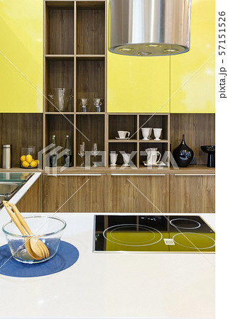 Modern kitchen furniture with contemporary kitchenware Modern kitchen furniture with contemporary kitchenware 57151526