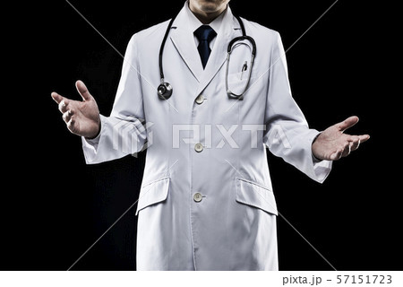 医者 黒背景 医者 黒背景 57151723