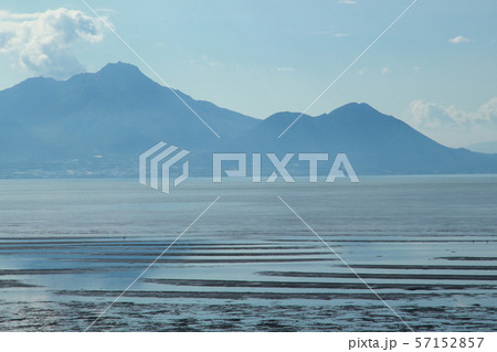 御輿来海岸の干潟風景 御輿来海岸の干潟風景 57152857