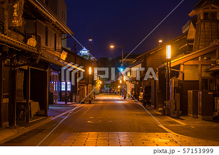犬山城下町　夜景 57153999