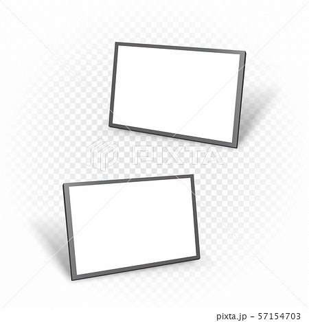 tablet mockup template white screen 57154703