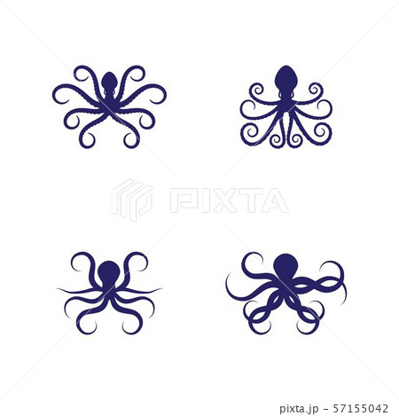 octopus icon Vector Illustration desigN 57155042