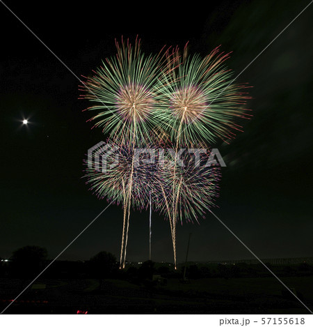 とりで利根川大花火 とりで利根川大花火 57155618