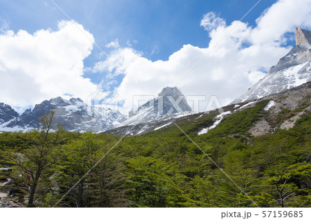 French Valley landscape, Torres del Paine, Chile 57159685