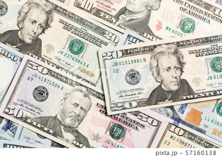 20 dollar bill on various US Dollar billss Top 20 dollar bill on various US Dollar billss Top 57160138