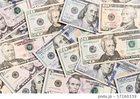 US Dollar bills. one hundred dollar bills US Dollar bills. one hundred dollar bills 57160139