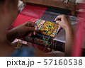 Hand-woven fabric in Chiang Mai 57160538