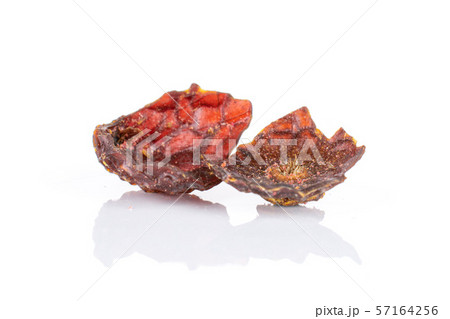 Lavander strawberry tea isolated on white Lavander strawberry tea isolated on white 57164256