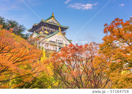 Osaka, Japan at Osaka Castle Osaka, Japan at Osaka Castle 57164759