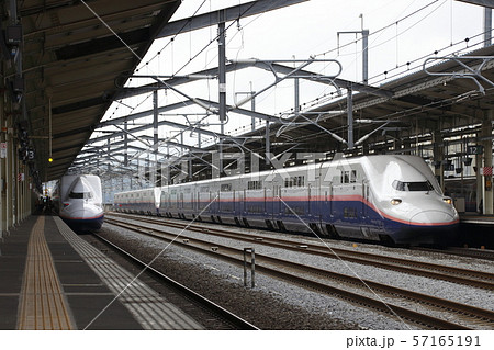 上越新幹線E4系(朱鷺色・高崎駅) 上越新幹線E4系(朱鷺色・高崎駅) 57165191