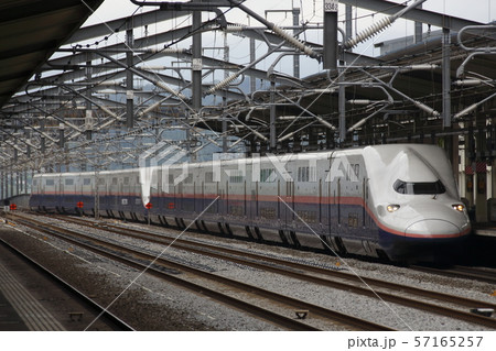 上越新幹線E4系(朱鷺色・高崎駅) 上越新幹線E4系(朱鷺色・高崎駅) 57165257