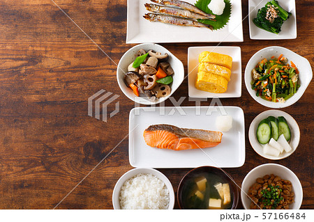 和食の集合、俯瞰 57166484