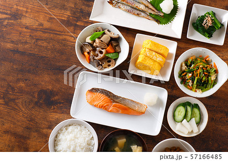 和食の集合、俯瞰 57166485