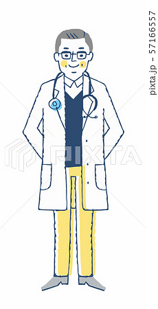 メガネの男性医師 メガネの男性医師 57166557