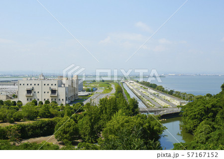 岡山の干拓地 岡山の干拓地 57167152