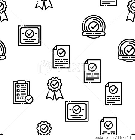 Approved Seamless Pattern Vector Approved Seamless Pattern Vector 57167511