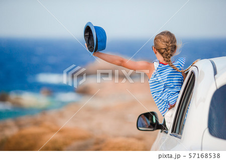 Family on vacation. Summer holiday and car travel concept 57168538