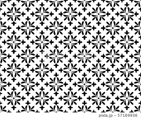 Flower geometric pattern. Seamless vector 57169936