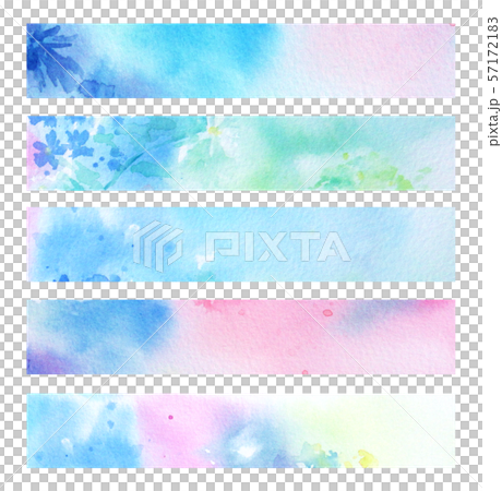 Gentle watercolor band set Gentle watercolor band set 57172183