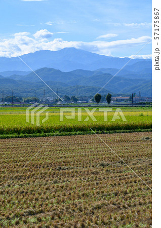 加賀平野と霊峰白山の遠望 加賀平野と霊峰白山の遠望 57175867