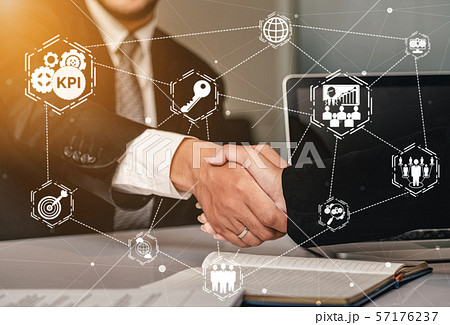KPI Key Performance Indicator for Business Concept. 57176237