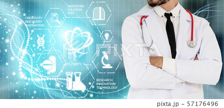 Doctor with Medical Healthcare Research Concept 57176496