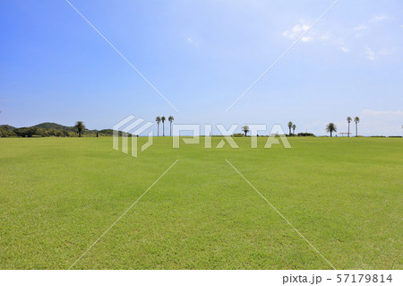 日向岬グリーンパーク 宮崎県日向市日知屋の写真素材