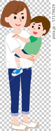 抱っこ 母と子 抱っこ 母と子 57179829