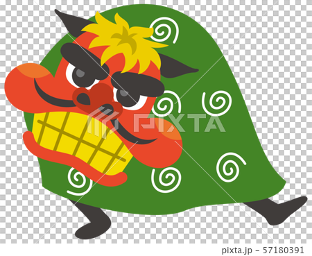 獅子舞のイメージイラスト 57180391