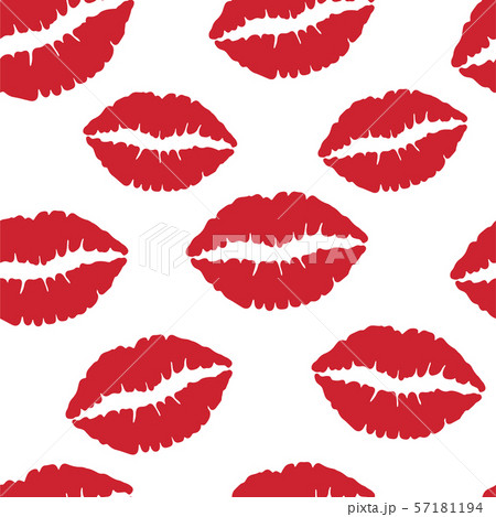 Lips seamless pattern. 57181194