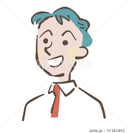 主張する男性　イラスト 57181842