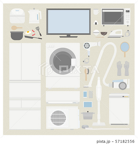 家電セット(ファミリー向け)1 家電セット(ファミリー向け)1 57182556