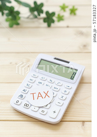 税金イメージ TAX 税金イメージ TAX 57183327