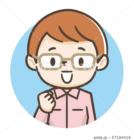 若い女性　作業服 57184418