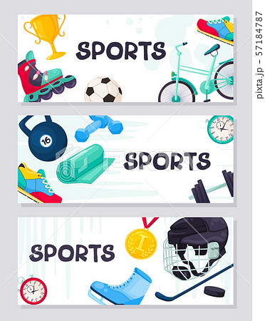 Sport banner vector 57184787