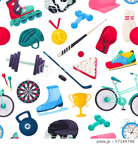 Sport pattern vector 57184788