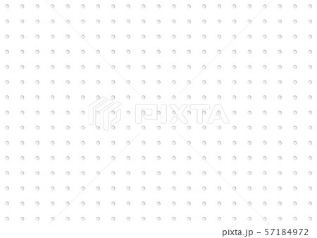 パンチボード風ドット白 57184972